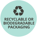 Recyclable or Biodegradable Packaging