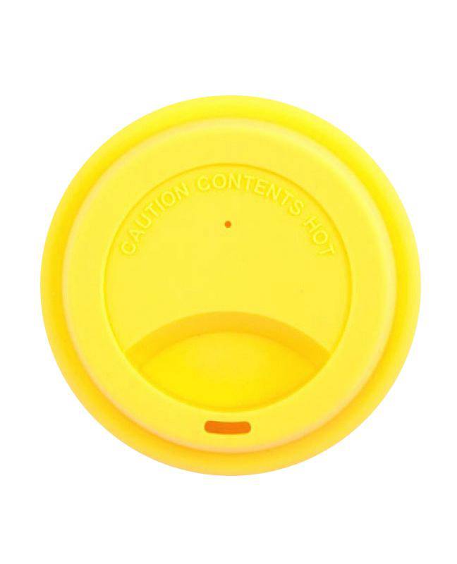 Silicone Lid for Rinse Cup - Yellow - WellbeingIsland - UK