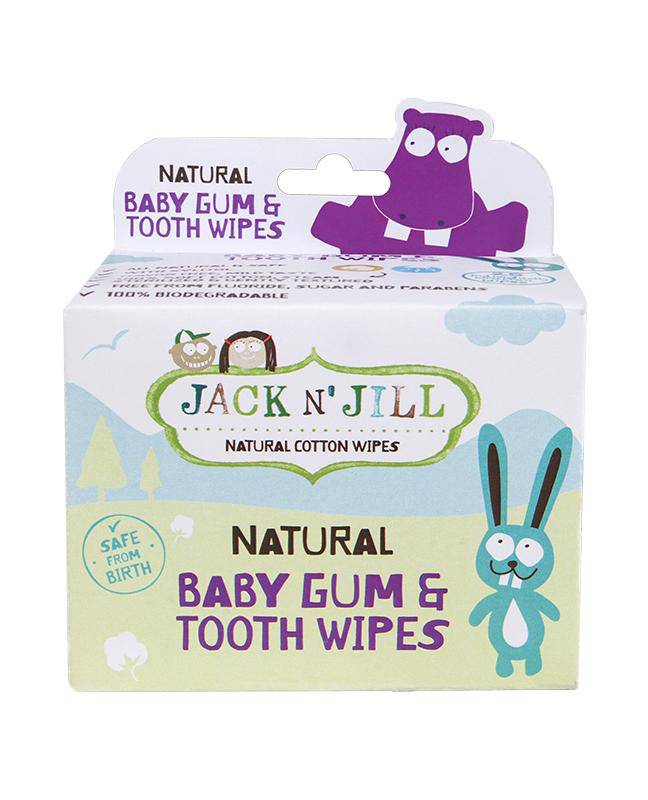Baby Gum & Tooth Wipes - 25 Pack - WellbeingIsland - UK