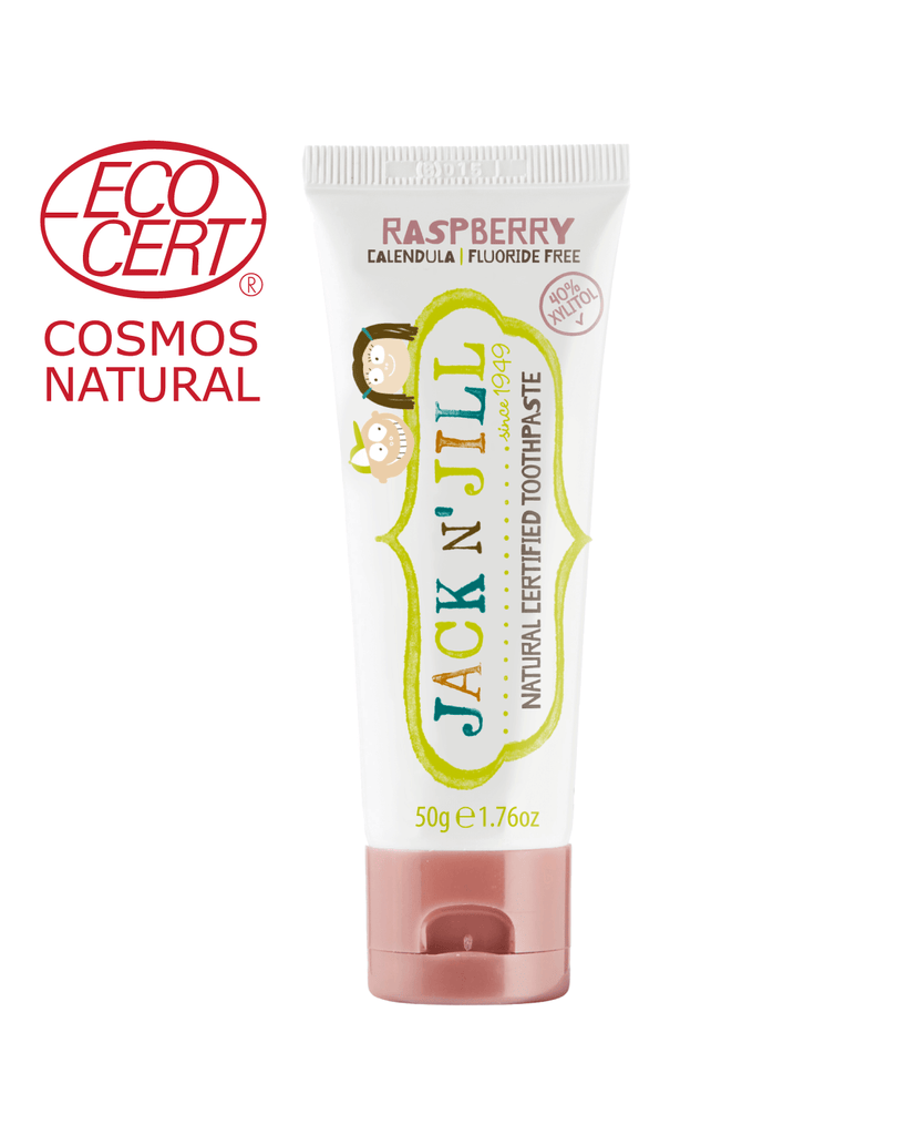 Natural Certified Toothpaste Raspberry 50g