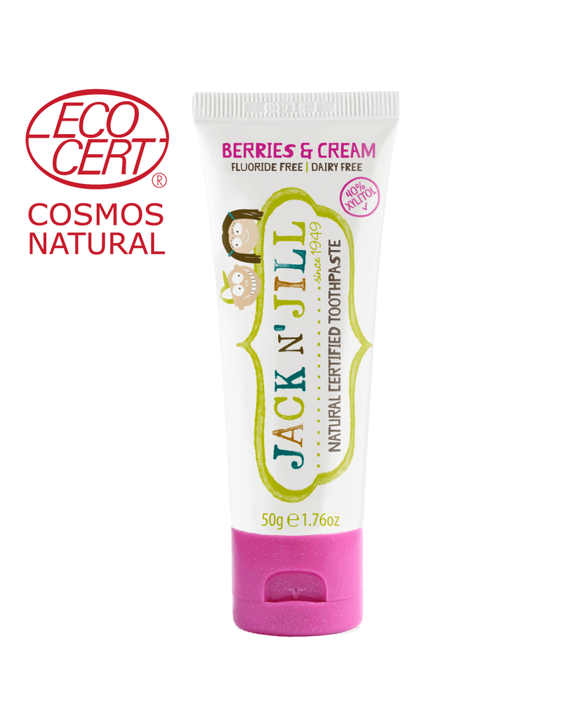 Natural Certified Toothpaste Berries & Cream 50g