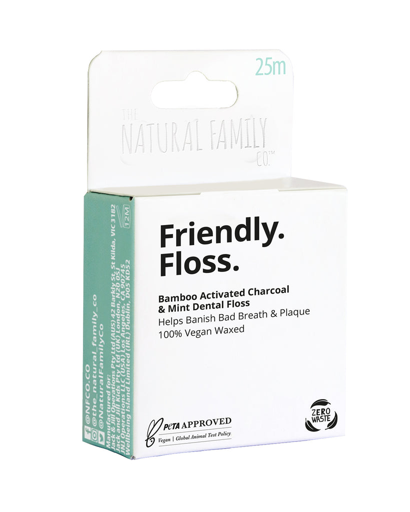Friendly Floss - 25M Recyclable Dental Floss - WellbeingIsland - UK
