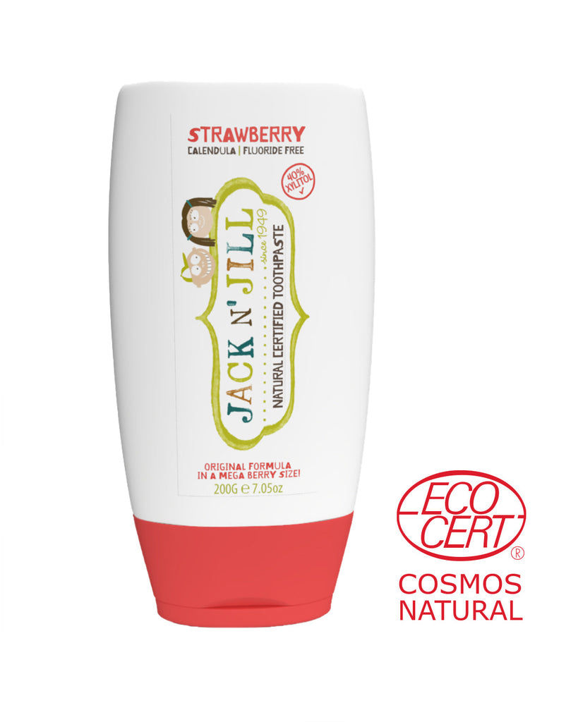 Mega Berry Natural Certified Toothpaste Strawberry 200g