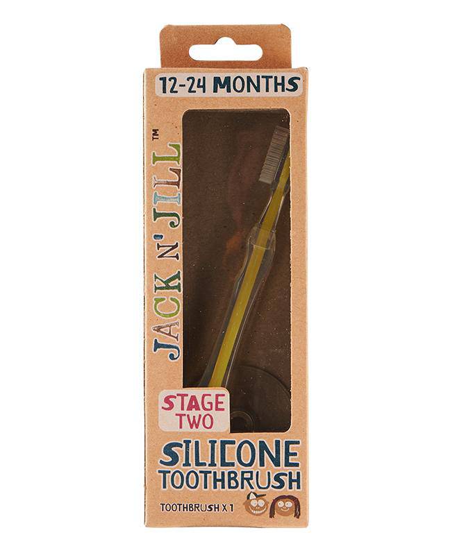 Silicone Toothbrush Stage 2 - WellbeingIsland - UK