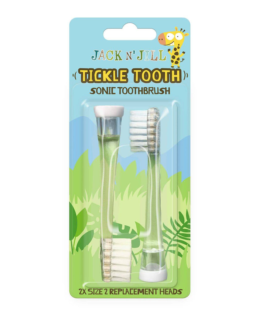 Tickle Tooth Sonic Toothbrush Replacement Heads - WellbeingIsland - UK